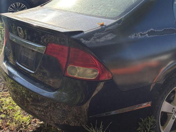 Used OEM RH Passenger Side Taillight fits 2009-2011 Honda Civic 33501SNAA51