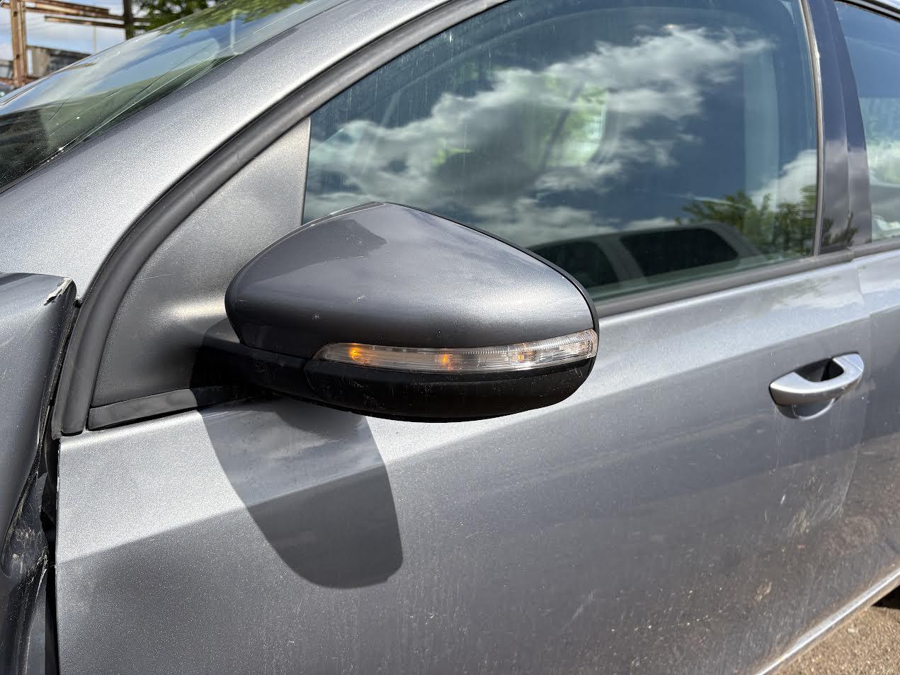 Used OEM LH Driver Side Door Mirror fits 2010-2014 Golf GTI 5K0857537GRU