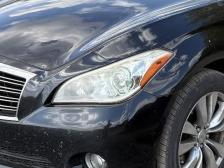 Used OEM LH Driver Side Headlight fits 2012-2013 Infiniti M35, 2011-2013 Infiniti M37, 2012-2013 M56260601MA0D