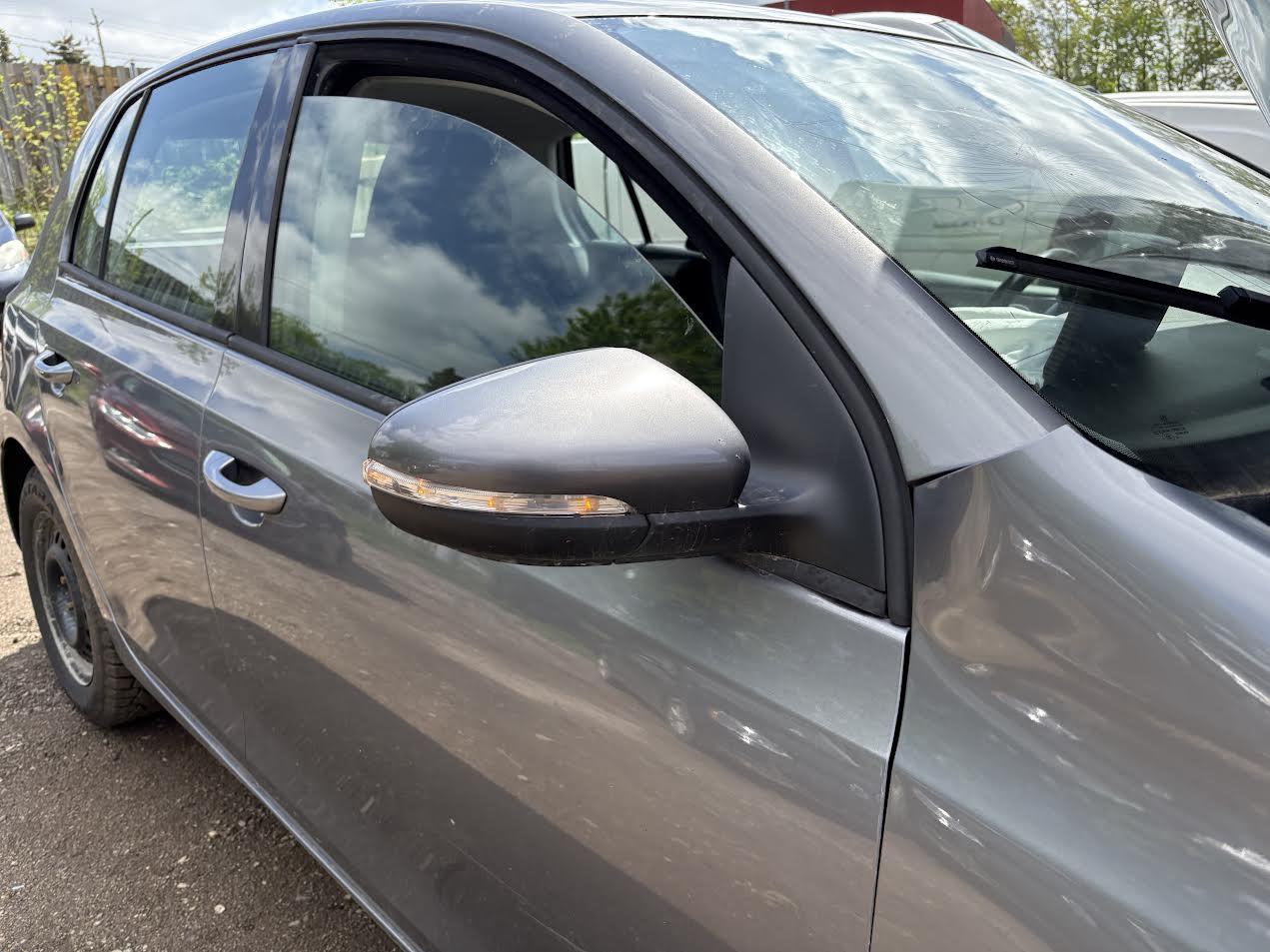 Used OEM RH Passenger Side Door Mirror fits 2010-2014 Golf GTI 5K0857538GRU