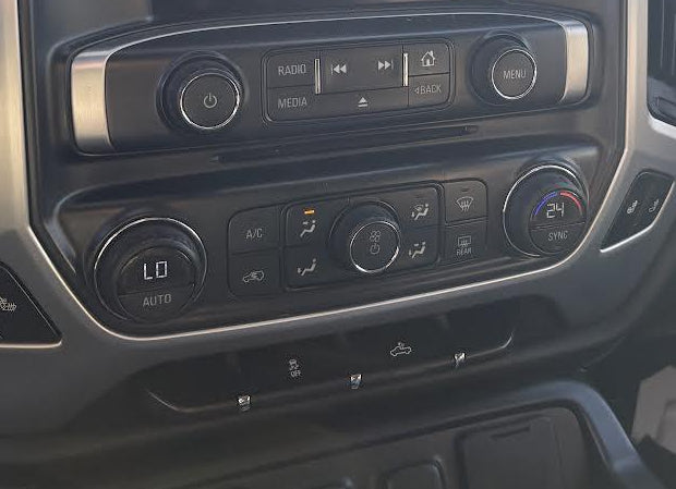 USED OEM HVAC Controller for 2014-2016 Sierra Pickup with CJ2 Auto Temp Control 23486616 23176289