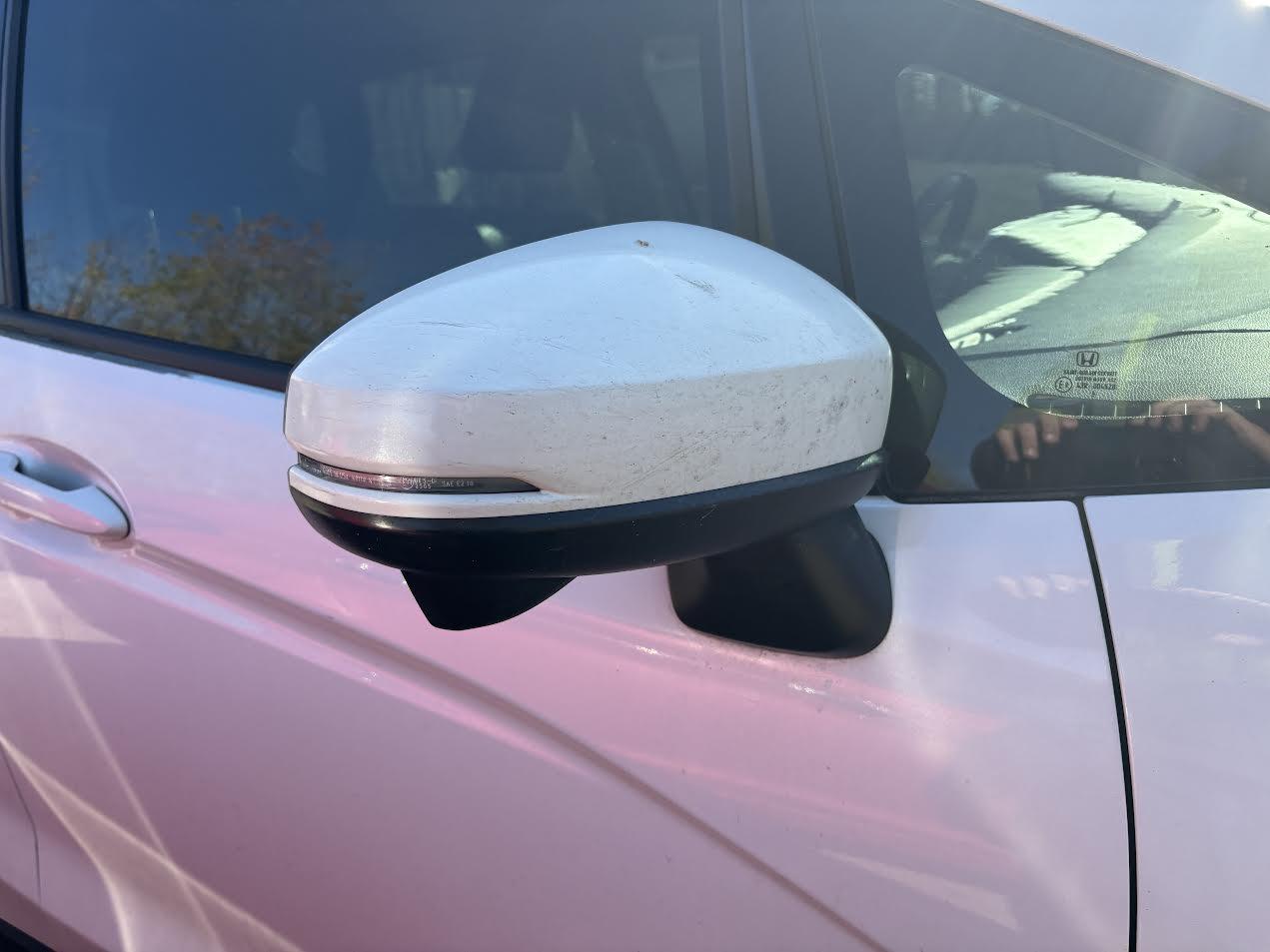 Used OEM Passenger Side Door Mirror fits 2015-2017 Honda Fit 76208T5RA11 76208T5R306 76201T5RP01ZF