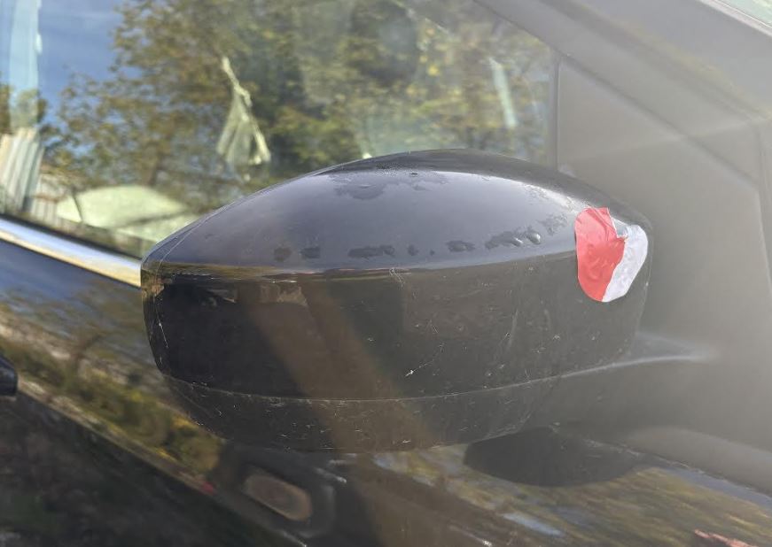 Used OEM R Door Mirror w/ Blind spot, w/o Memory fits 2017-2019 Ford Escape GJ5Z17682DA