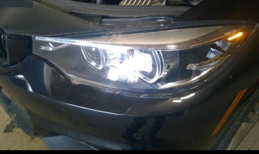 Used OEM Driver Side LED Head light fits 2018-2020 BMW 430i M3 M4 63117478159