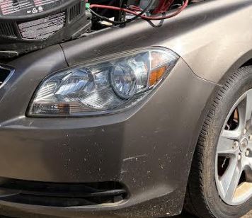 Used OEM LH Driver Side Headlight fits 2008-2012 Chevrolet Malibu 22897127