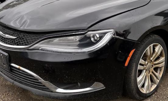 Used OEM LH Driver Side Halogen Headlight fits 2015-2017 Chrysler 200 68145671AD 68284786AB