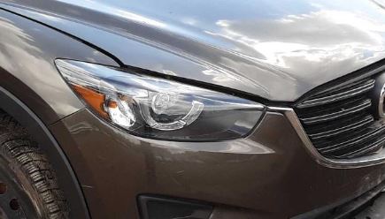 Used OEM RH Passenger Side Halogen Headlight fits 2013-2016 Mazda CX-5 KJ0151031C