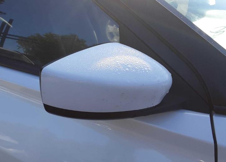 Used OEM RH Passenger side Door Mirror Power w/o turn signal, w/blind spot alert fits 2018-2024 Nissan Kicks 963735RB0H 963015RL1C
