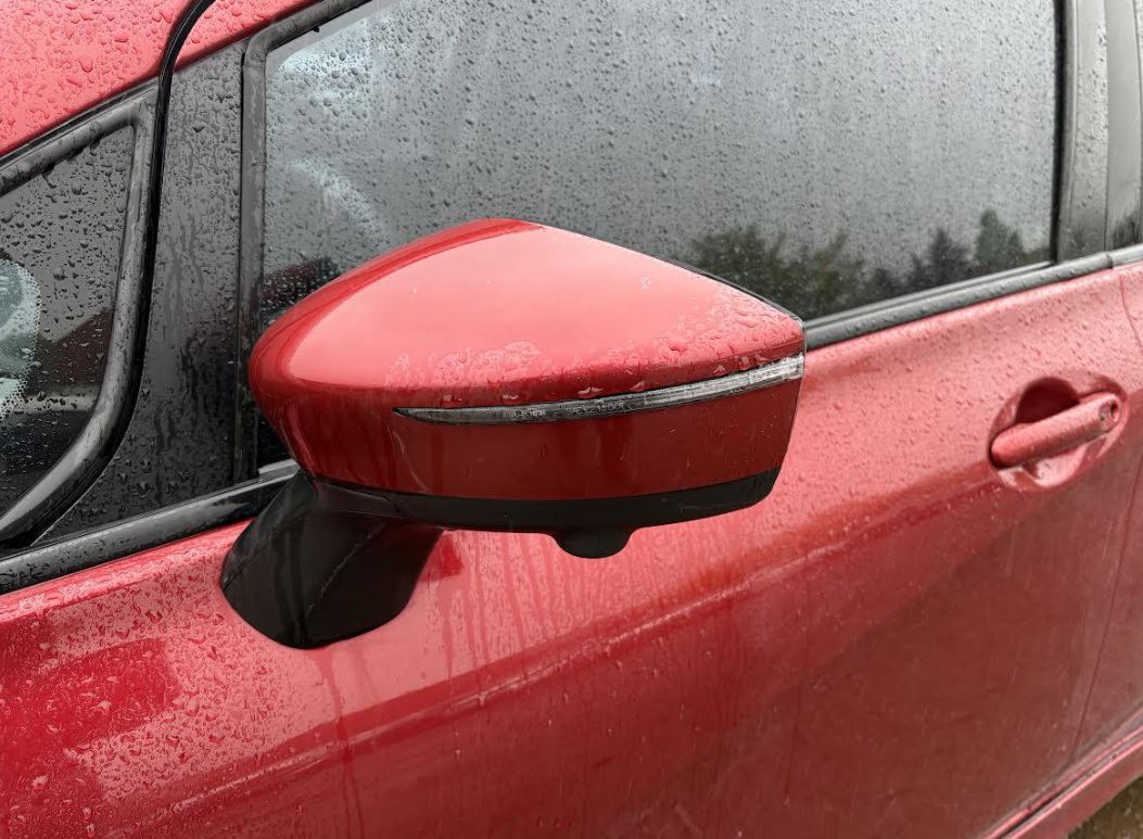 Used OEM LH Driver Door Mirror w/turn Signal and Camera fits 2018-2019 Nissan Versa 963029MF0H 963749KK1H