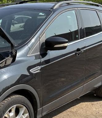 Used OEM LH Driver Door Mirror w/o blind spot, w/heated, w/puddle lamp fits 2013-2016 Ford Escape