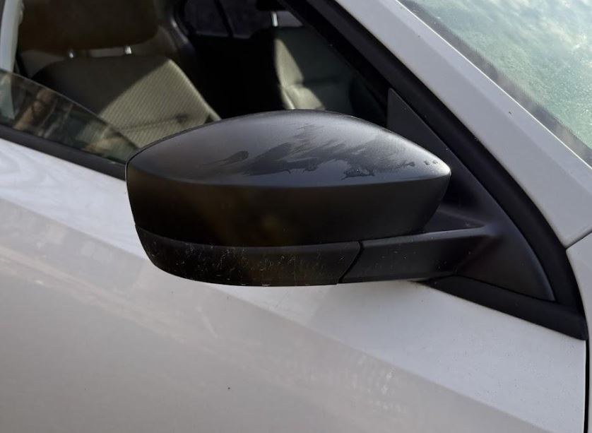 Used OEM R Door Mirror fits 2010-2013 Volkswagen Jetta 5C7857508J9B9, 5C68575389B9, 5C6857522