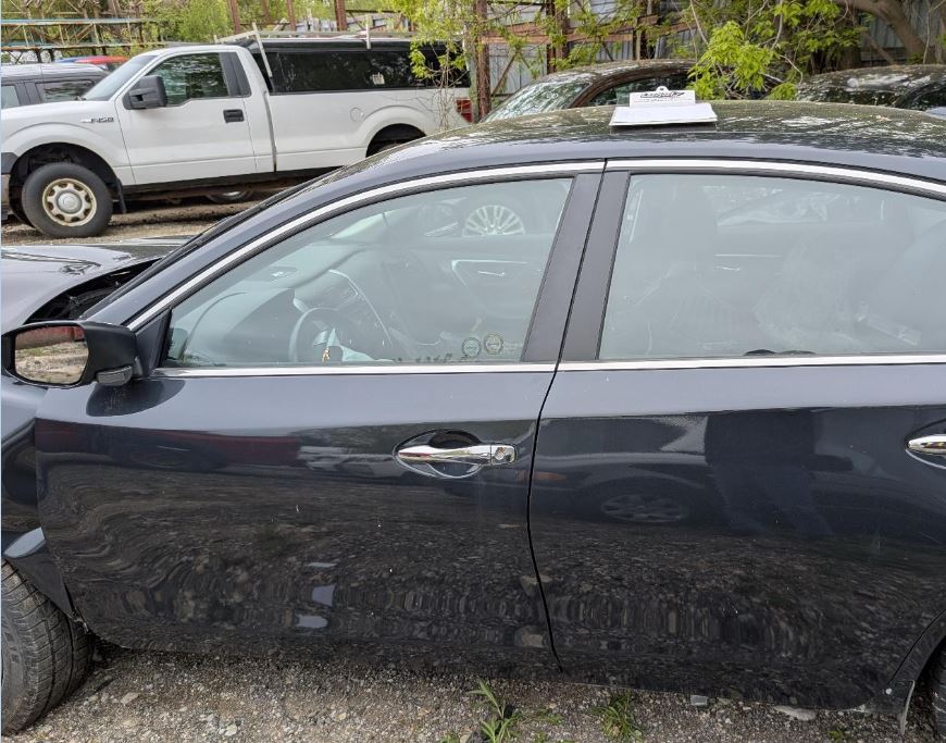 Used OEM LH Driver Door Mirror non-heated fits 2013-2018 Nissan Altima 963023TH2A