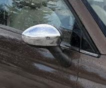 Used OEM RH Passenger Door Mirror fits 2012-2017 Fiat 500 5182468AC 68073122AB 68103786AB