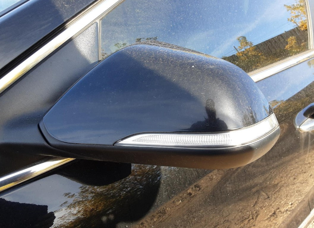 Used OEM LH Driver side Door Mirror Power w blind spot alert & w/o memory fits 2016-2019 Hyundai Sonata 87610E6020