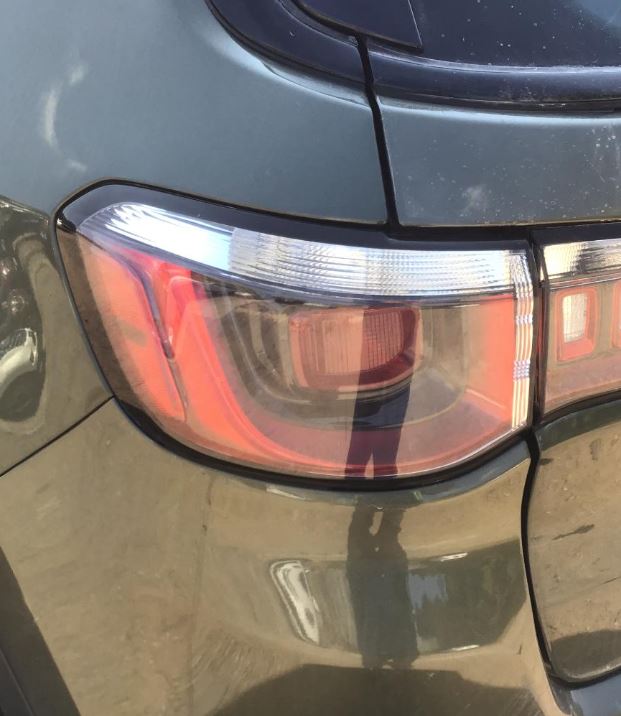 Used OEM LH Driver Side Taillight fits 2017-2018 Jeep Compass 55112839AB 55112839AC