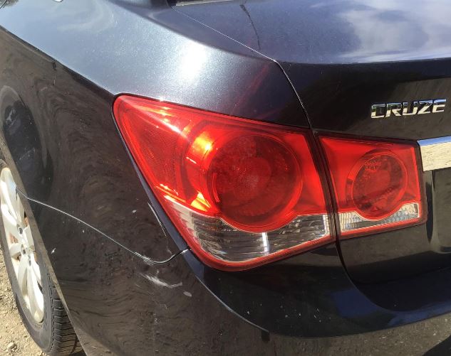 Used OEM LH Driver Side Taillight fits 2011-2016 Chevrolet Cruze 94540776