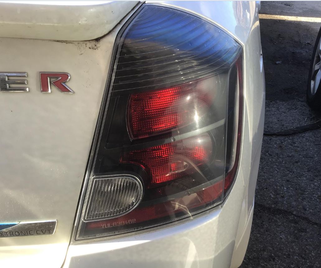 Used OEM RH Taillight fits 2010-2012 Nissan Sentra 26550ZT50B