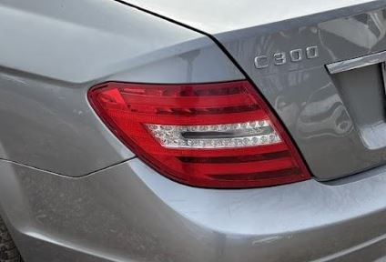 Used OEM LH Driver Side Taillight fits 2012-2015 Mercedes C-Class 2049060603