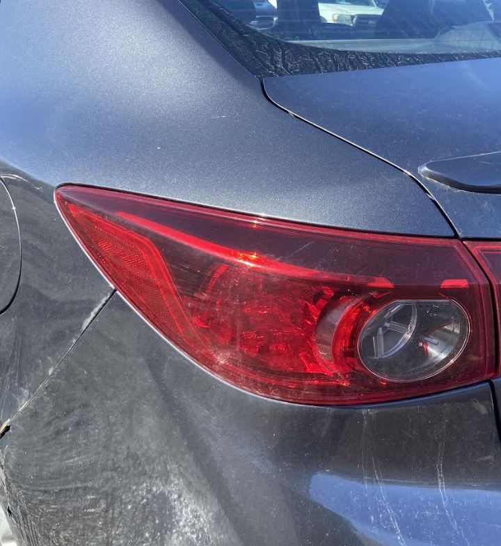 Used OEM LH Taillight fits 2014-2018 Mazda 3 BHN151160B
