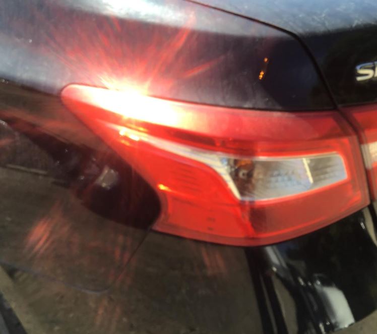 Used OEM LH Driver Side Taillight fits 2016-2019 Nissan Sentra 265553YU0A