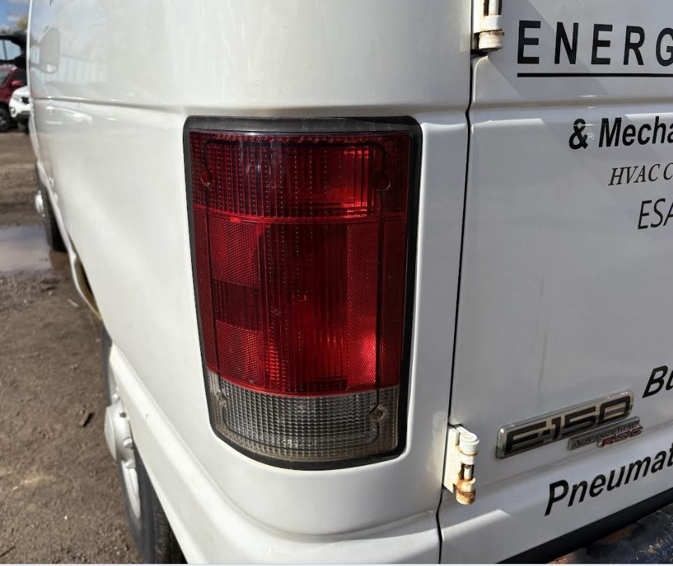 Used OEM LH Driver Side Taillight fits 2005-2014 Ford E150/E250/E350 Van 5C2Z13405AA