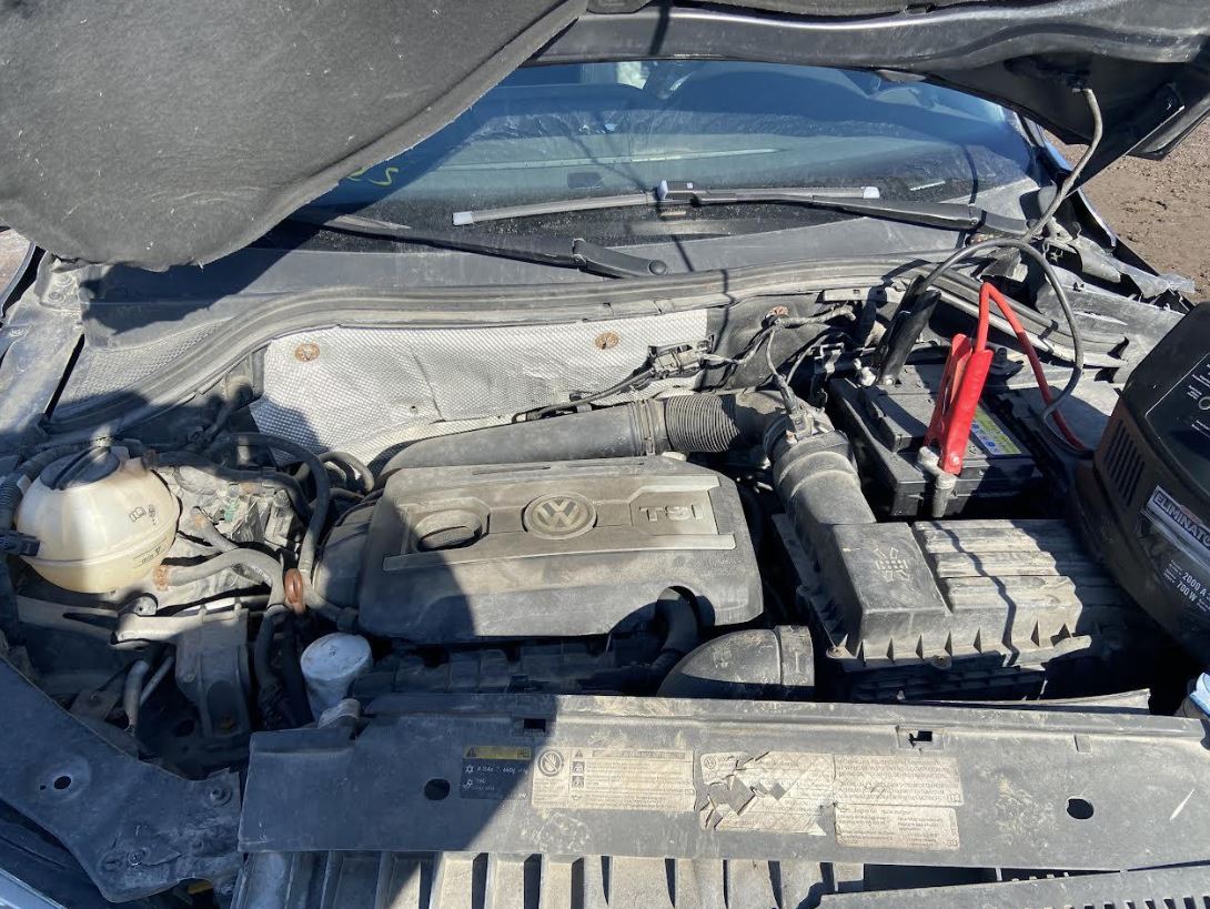 Used OEM Exhaust Manifold with Turbo fits 2015-2018 Audi Q3, 2015-2016 VW Tiguan, 2012-2014 Jetta, GLI. 2013-2017 Passat CC 2012-2014 Beetle