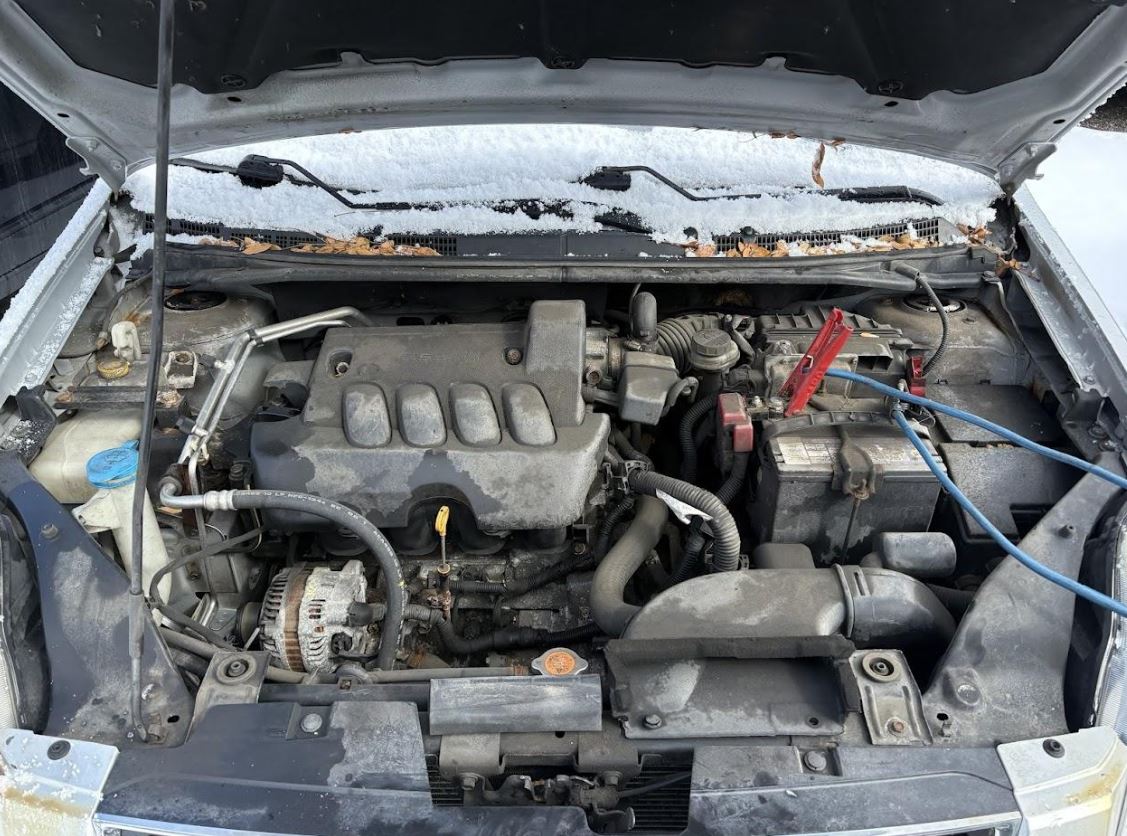Used OEM Starter Motor fits Nissan 2010-2012 Sentra 2.0L, 2010-2012 Versa 1.8L, 2011-2013 Juke, 2010-2013 Cube 23300EN20E 23300EN200R 23300EN20C