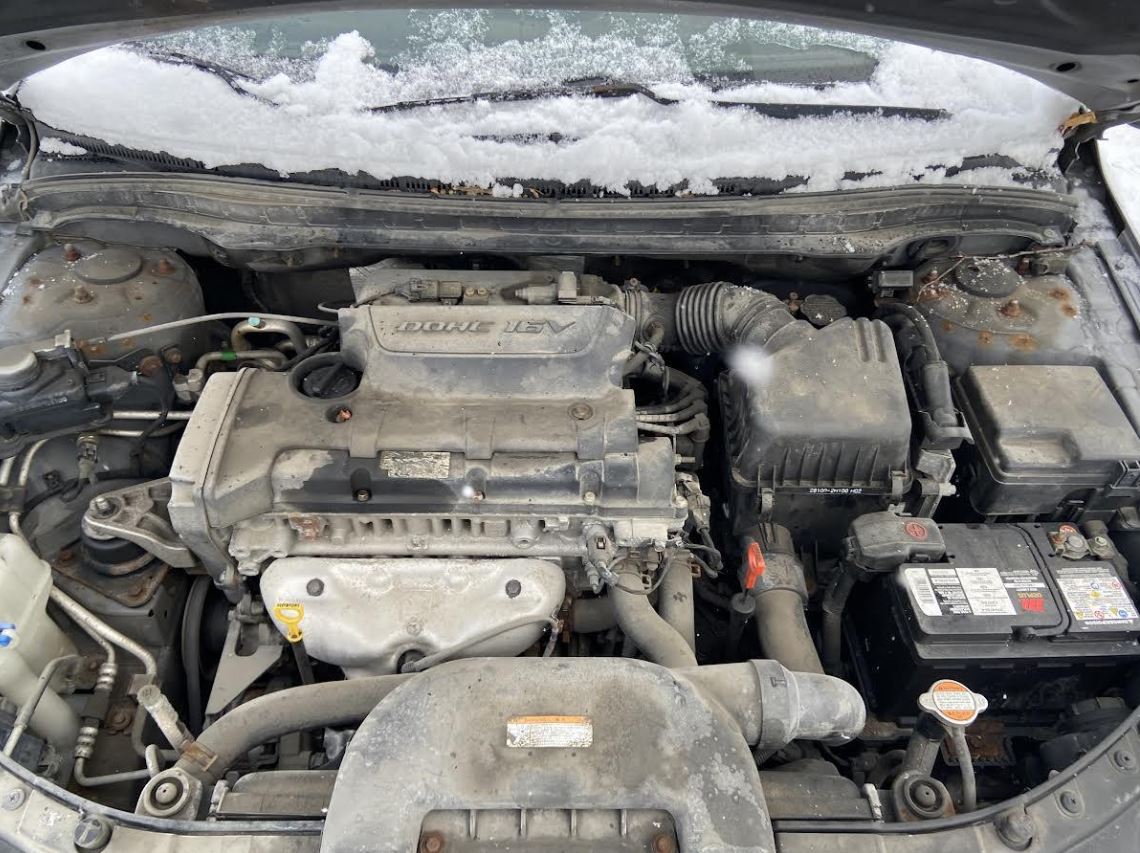 Used OEM Starter Motor fits 2007-2012 Hyundai Elantra, 2005-2010 Kia Sportage, 2005-2008 Tiburon 3610023071 3610023070