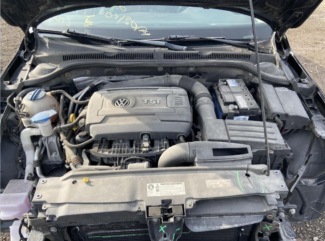 Used OEM Radiator fits 2012-2017 VW Jetta, 2014-2022 Passat 2013-2019 Beetle 5C0121251K