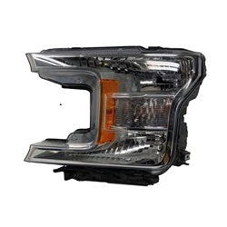 Direct Fit Halogen Headlight For 2018-2020 Ford F150 Pickup – Passenger Right Side, DOT/SAE
