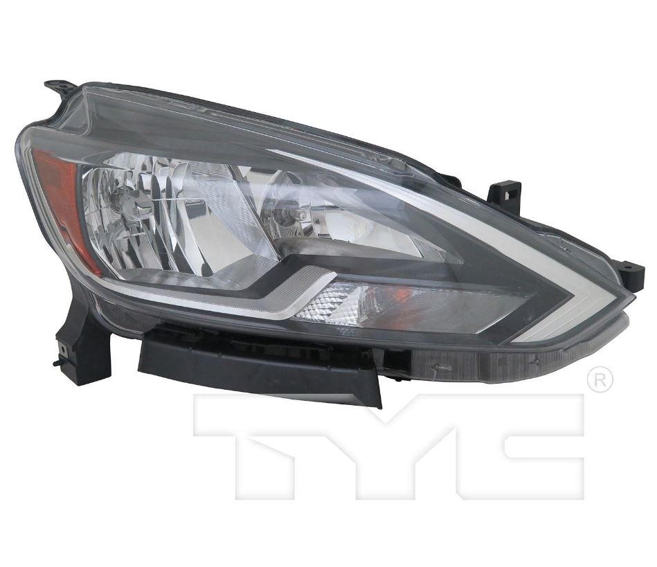 New RH Halogen Headlight fits 2016-2019 Nissan Sentra 260103YU0A