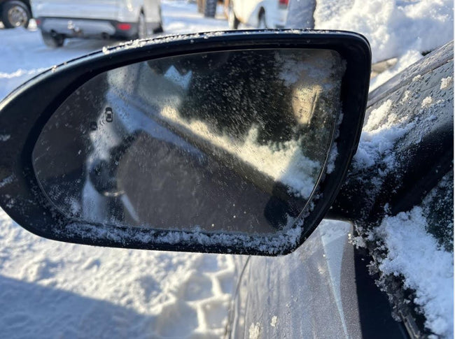 Used OEM LH Driver Door Mirror fits 2019-2020 Hyundai Elantra 87610F3530, 87610F2660