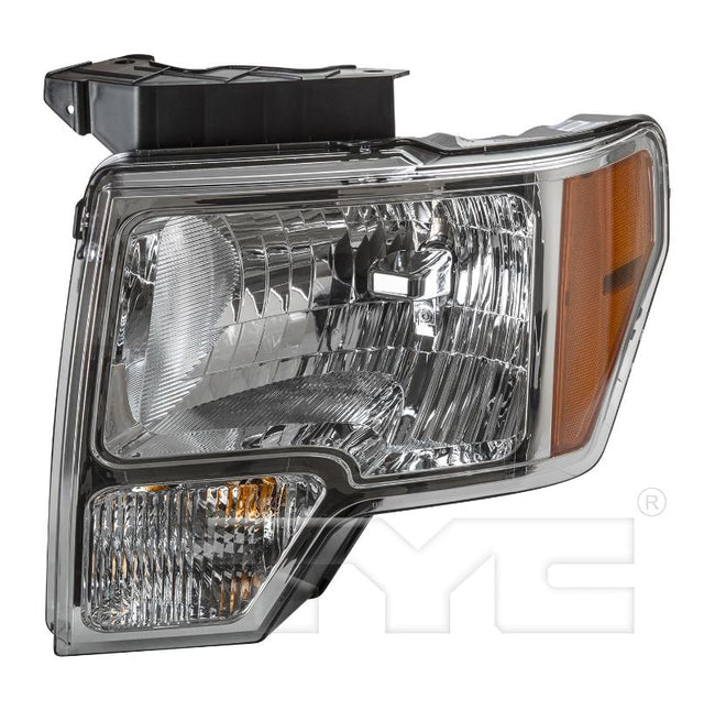 2009-2014 Ford F150 Pickup New LH Driver side Halogen Headlight DL3Z13008B FO2502287