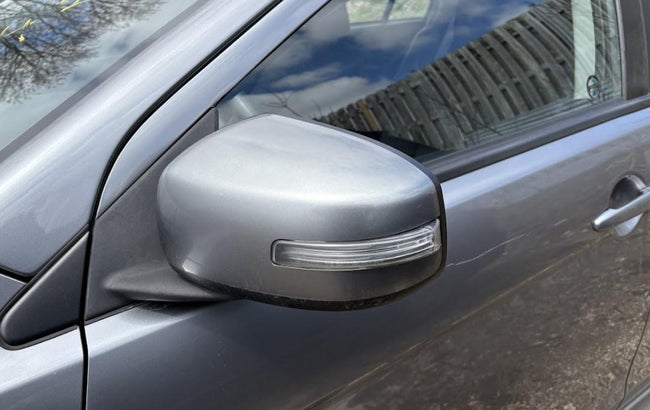 Used OEM LH Driver Door Mirror w/signal fits 2015-2017 Mitsubishi Lancer 7632C367 7632C351BA