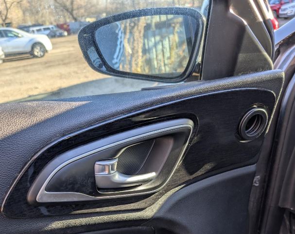 Rétroviseur extérieur gauche d'origine d'occasion, compatible avec Chrysler 200 (2015-2017), références : 1UY11TZZAE et 1UY111X8AF.