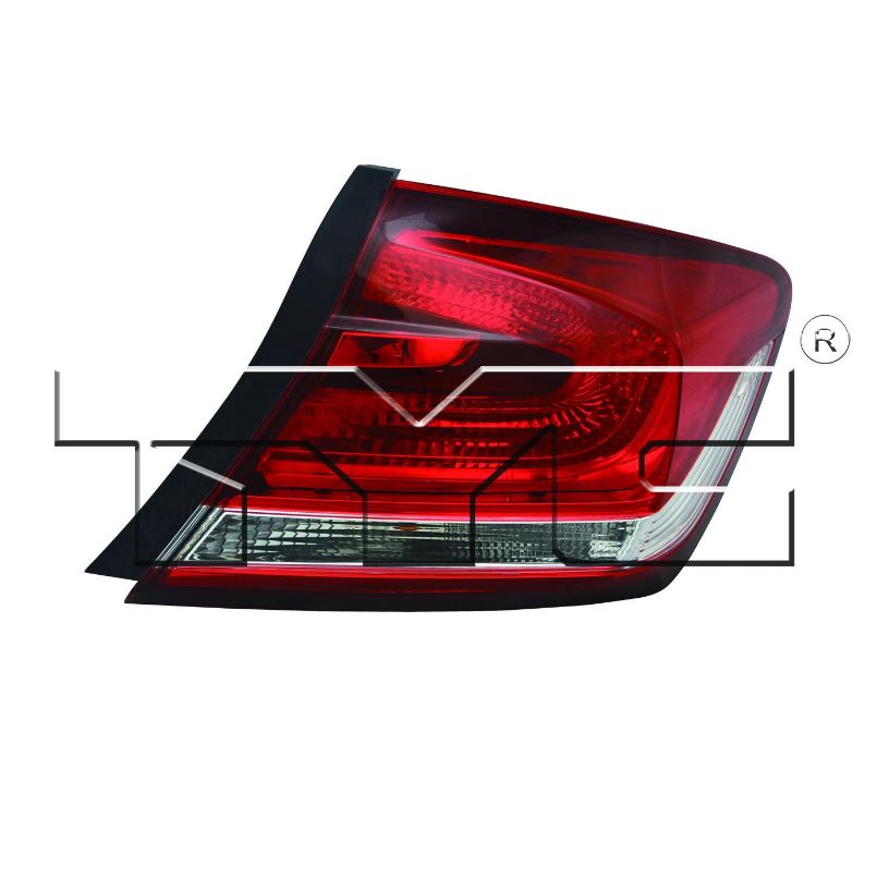 2013-2015 New Right Hand Side Taillight Honda Civic 33500TR0A51