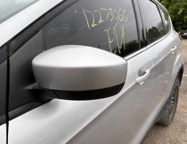 Used OEM LH Driver Door Mirror w/o blind spot alert, w/heated, w/o puddle lamp fits 2013-2016 Ford Escape