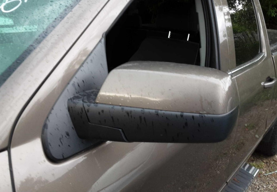 Used OEM LH Driver Door Mirror w/o Turn Signal fits 2014-2019 Sierra 1500/Silverado 1500, 2015-2019 Sierra/Silverado 2500/3500 20979673, 22919757