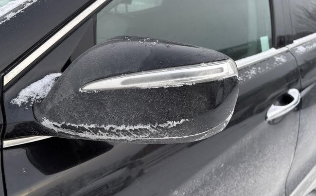 Used OEM LH Driver Door Mirror w/ Turn Signal and Blind spot, w/o memory fits 2014-2018 Hyundai Santa Fe 876104Z011, 87610B8040
