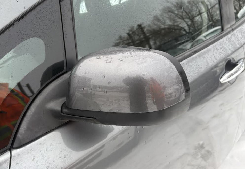 Used OEM LH Driver Door Mirror w/o camera fits 2013-2017 Nissan Leaf 963024NC0C, 963741HK5B