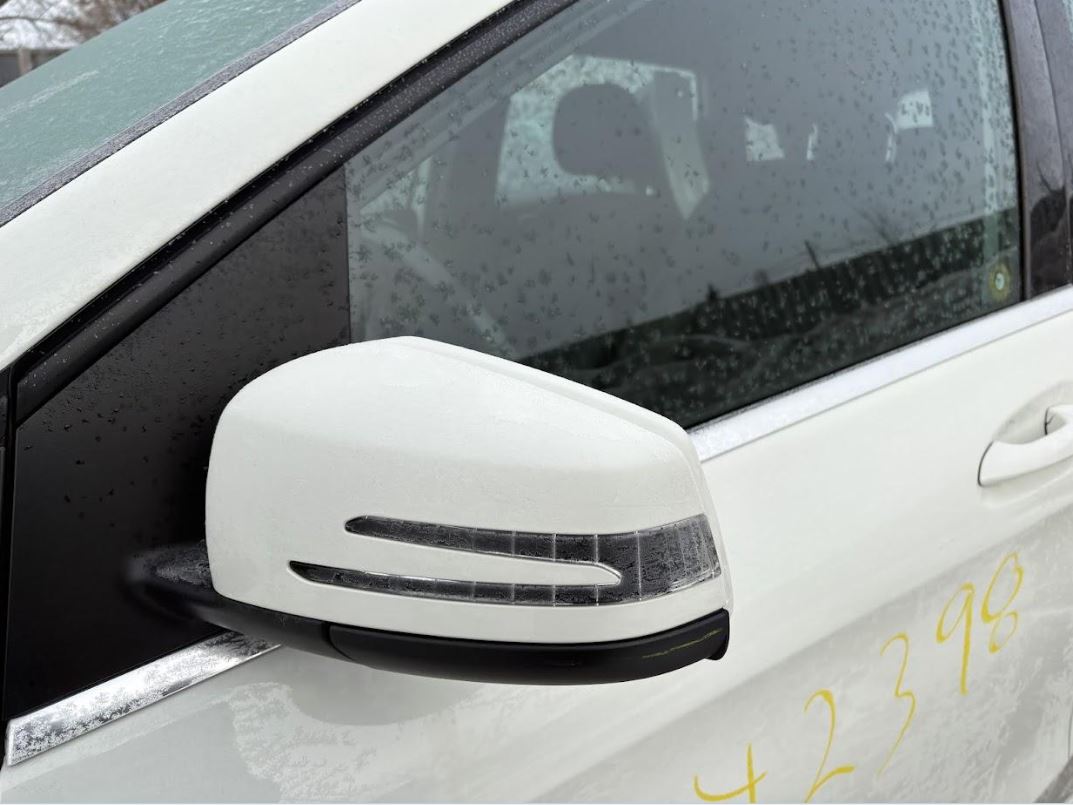 Used OEM LH Driver Door Mirror w/o memory mirror fits 2013-2019 Mercedes B-Class 2468101376, 2468110100, 1768100115, 2468200542, 2468100321