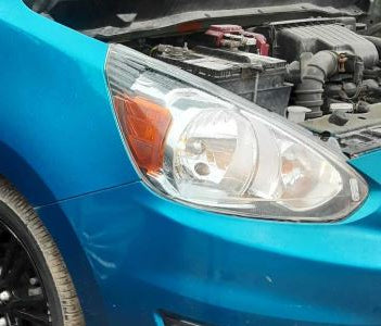 Used OEM RH Passenger side Halogen Headlight fits 2014-2020 Mitsubishi Mirage Hatchback 8301C694
