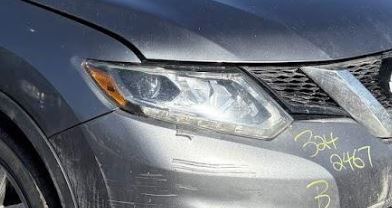 Used OEM RH LED Headlight fits 2014-2016 Nissan Rogue