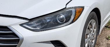 Used OEM LH Driver side Halogen Headlight fits 2017-2018 Hyundai Elantra Sedan 92101F2040 92101F3000
