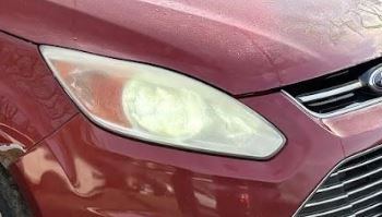 Used OEM RH Passenger side Halogen Headlight fits 2013-2016 Ford C-Max DM5Z13008C