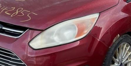 Used OEM LH Driver side Halogen Headlight fits 2013-2016 Ford C-Max DM5Z13008D