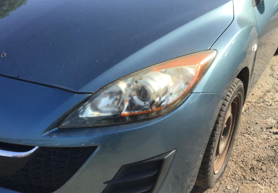 Used OEM Driver Side Halogen Headlight fits 2011-2013 Mazda3 BBM4510L0K