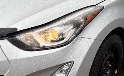 Used OEM Driver side Projector Headlight fits Hyundai Elantra 2014-2016 Sedan 2014-2015 Coupe 921013Y510 (US Built), 921013X450 (Korea built)&nbsp;