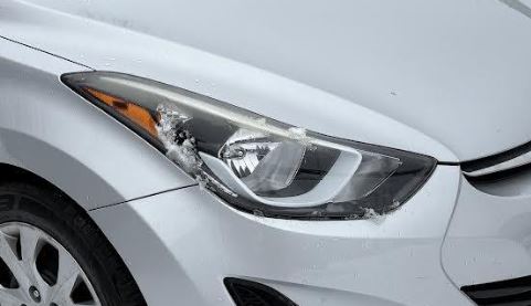 Used OEM RH Headlight fits 2014-2016 Hyundai Elantra sedan 2014-2015 Hyundai Elantra sedan Coupe 921023Y500