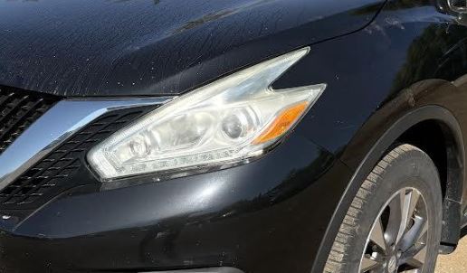 Used OEM LH Driver side Halogen Headlight fits 2015-2017 Nissan Murano 260605AA1E 260605AA1C